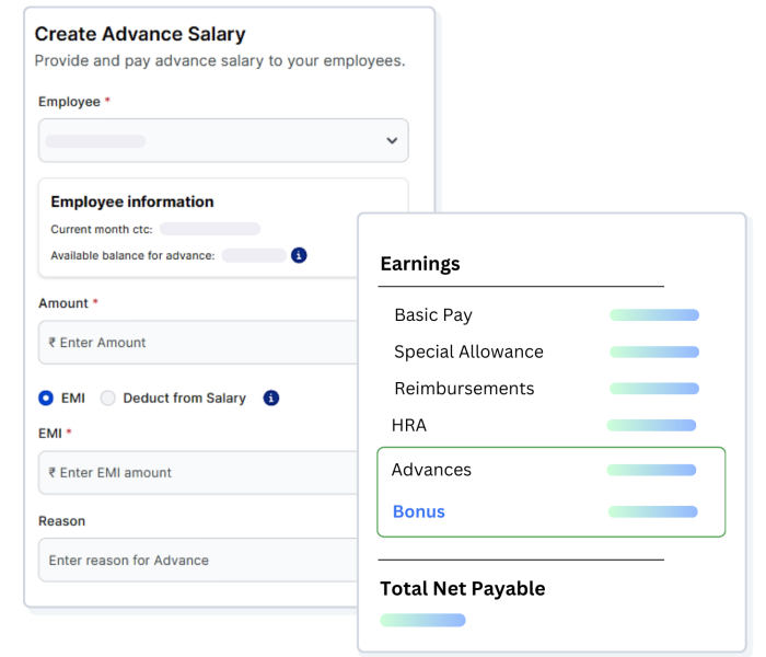advance&Bonus
